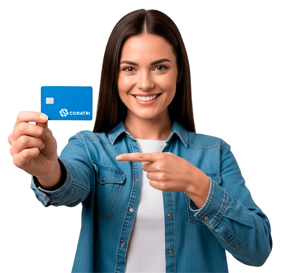 Mulher feliz recebendo notificações de pagamento